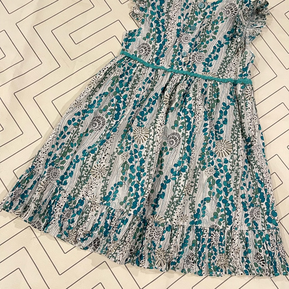 Rabbit Moon Pattern Dress - Picture 11 of 11